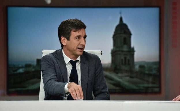 El arquitecto Juan Manuel Sánchez dLa Chica, en el plató de 'La Alameda'. 