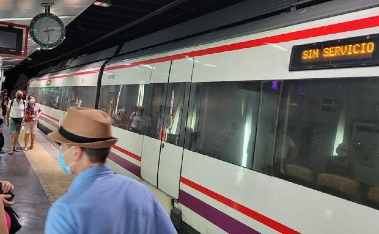 Estos son los trenes de Cercanías que no circularán a partir del viernes en Málaga