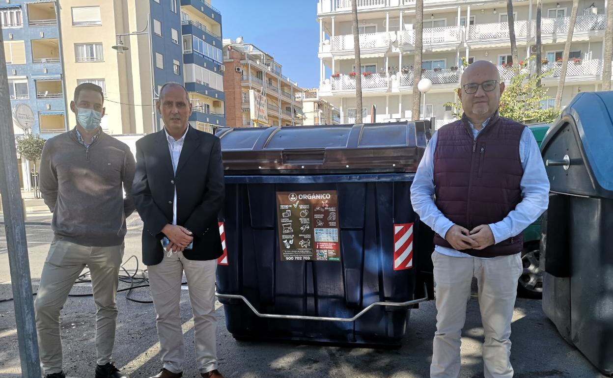 Uno de los 42 contenedores que se van a instalar en Vélez-Málaga. 