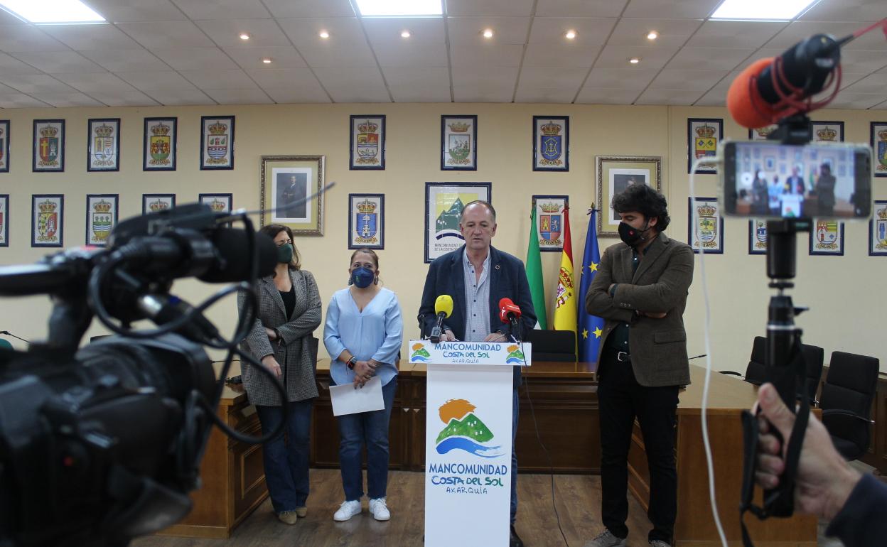 Acto de presentación de la iniciativa, en la Mancomunidad Oriental. 