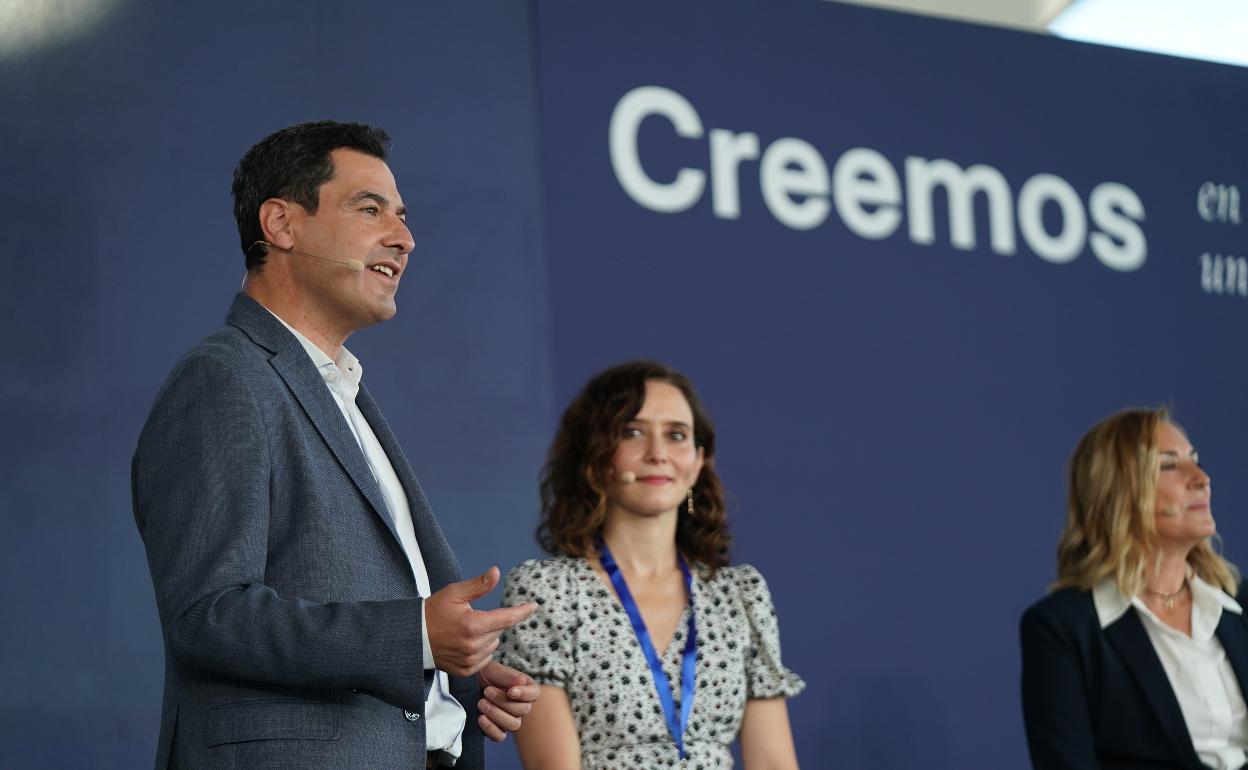 El presidente andaluz y líder del PP-A, Juanma Moreno.