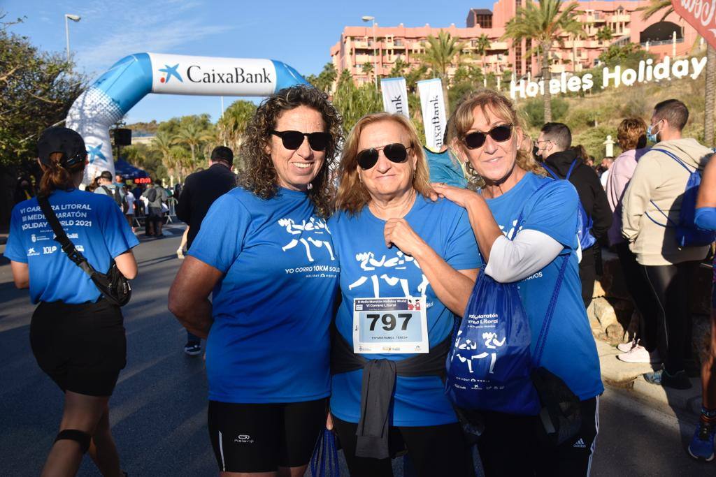 La Carrera Litoral Holiday World cuenta, como en cada edición, con tres modalidades diferentes en la carrera: de 21 kilómetros (media maratón), y de 10 y 5 kilómetros, pensados para pasear y para los niños. También se podía colaborar con dorsal 0