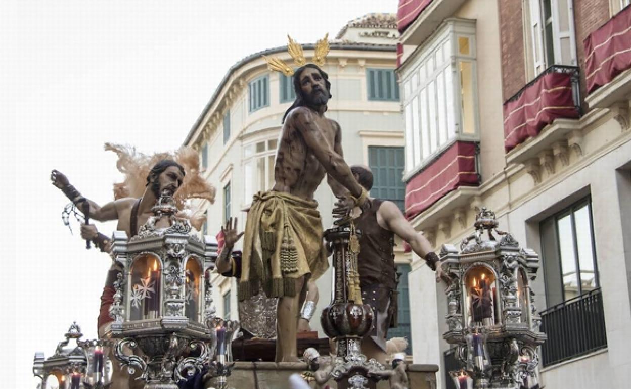 Jesús de Azotes y Columna, de las Reales Cofradías Fusionadas. 