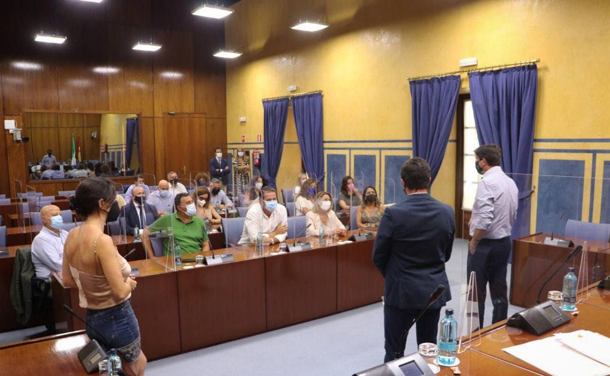 Reunión celebrada por el grupo parlamentario de Ciudadanos el pasado 1 de septiembre. 