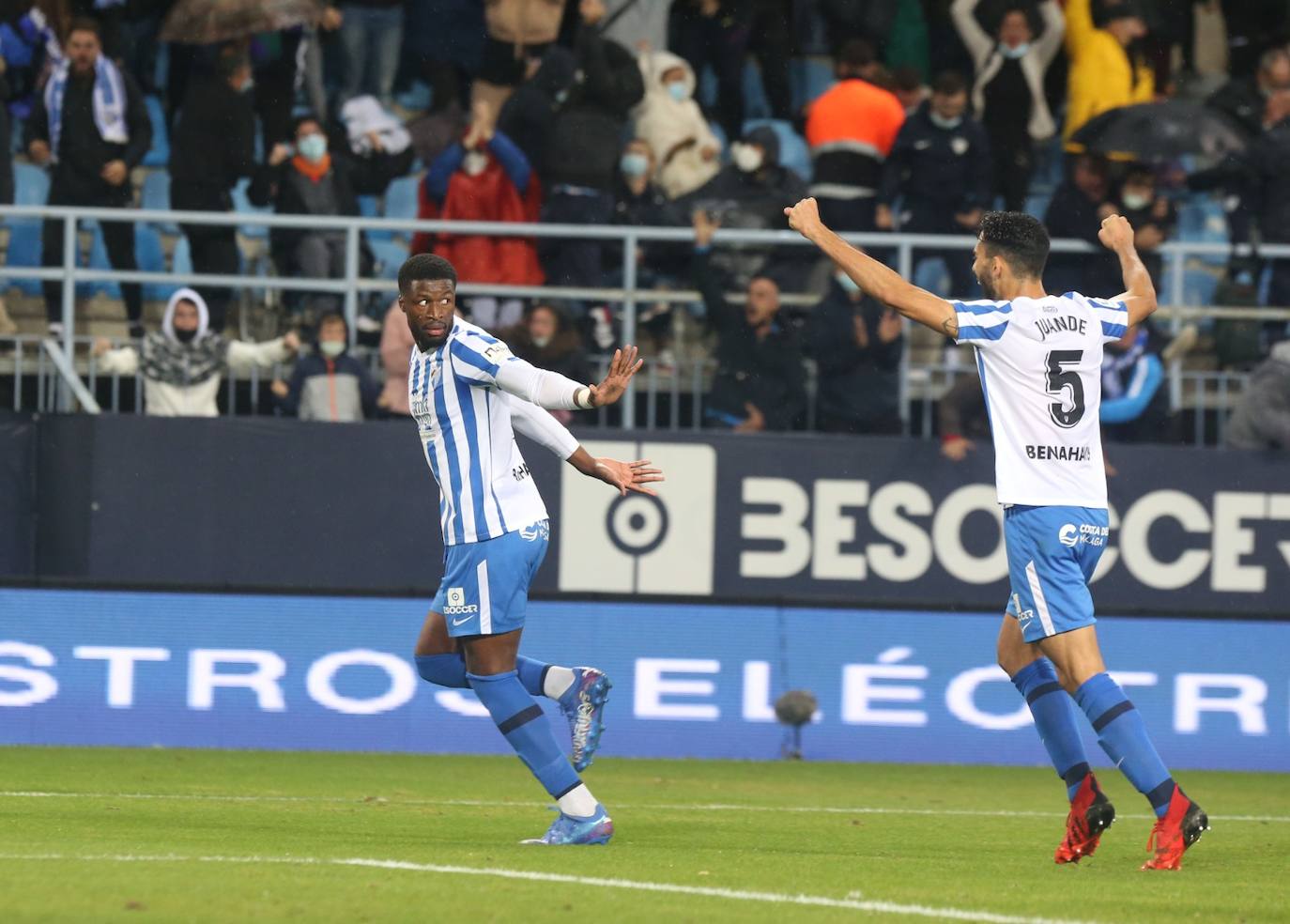 La Rosaleda registró la mejor entrada de la temporada 