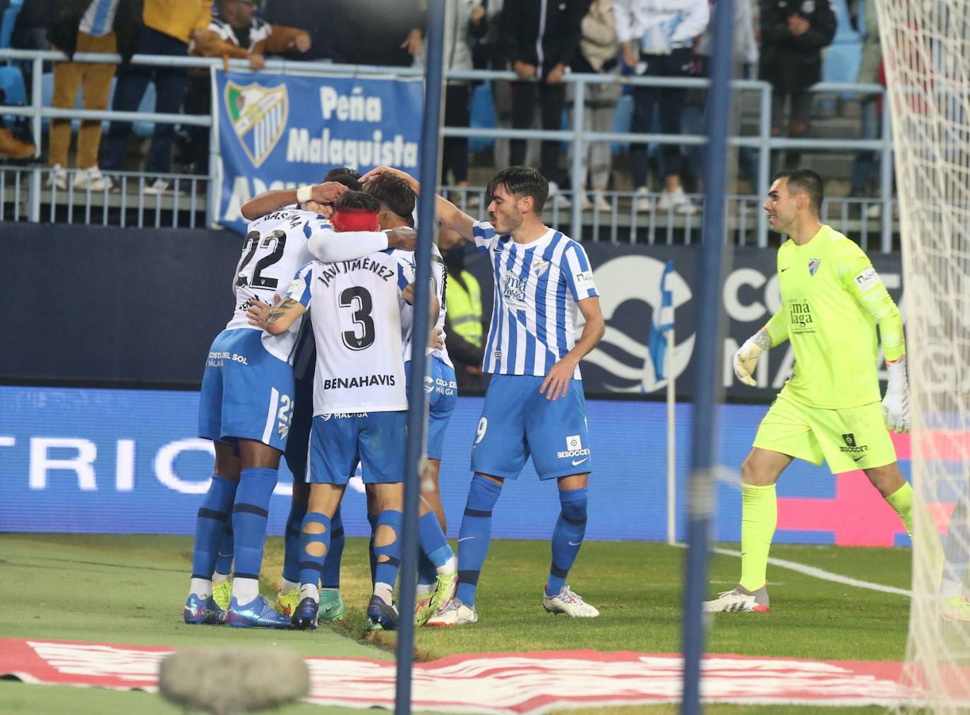 La Rosaleda registró la mejor entrada de la temporada 