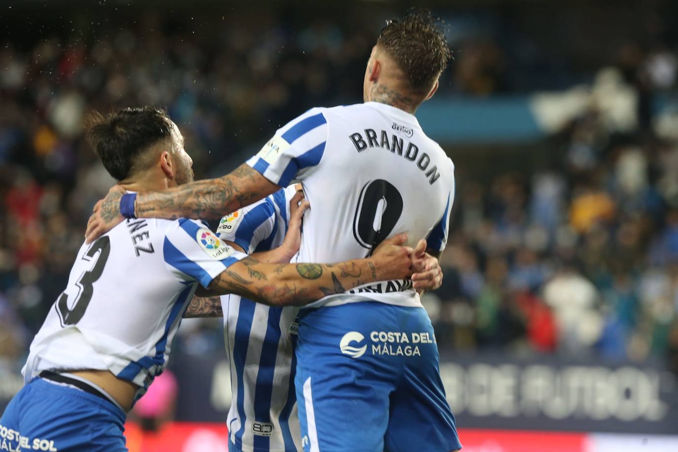 La Rosaleda registró la mejor entrada de la temporada 