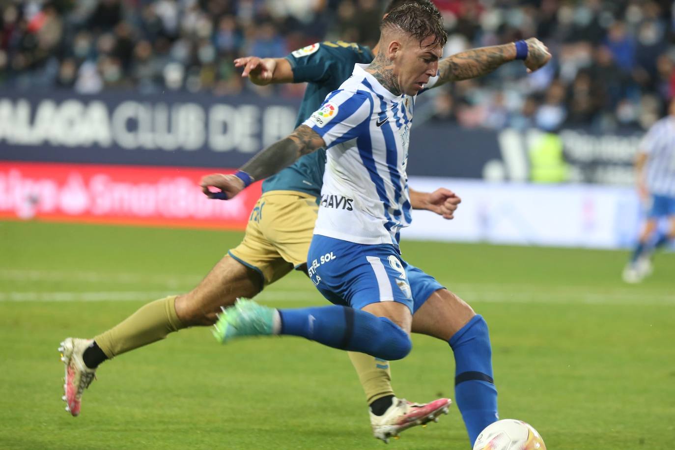 La Rosaleda registró la mejor entrada de la temporada 