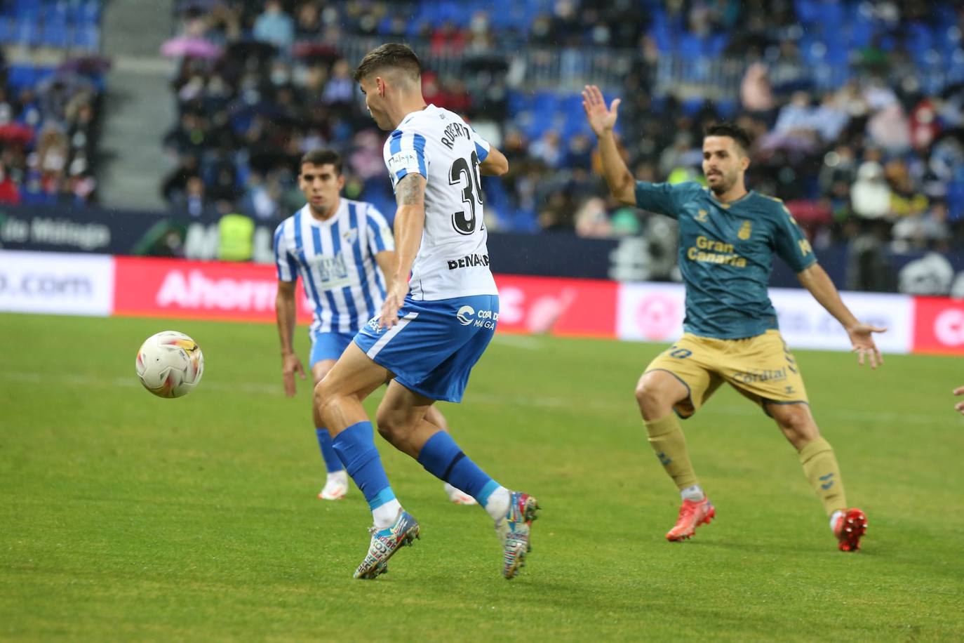 La Rosaleda registró la mejor entrada de la temporada 