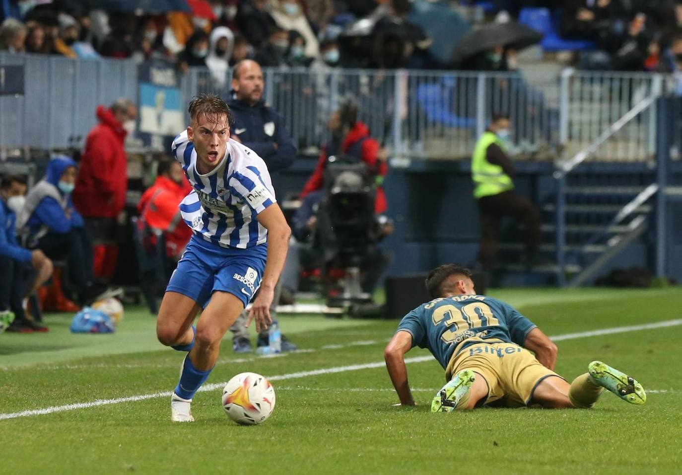 La Rosaleda registró la mejor entrada de la temporada 