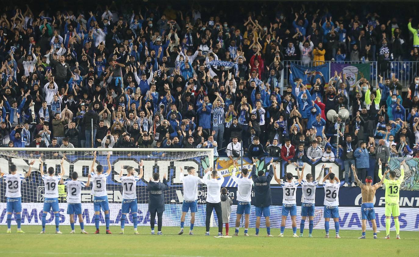 La Rosaleda registró la mejor entrada de la temporada 