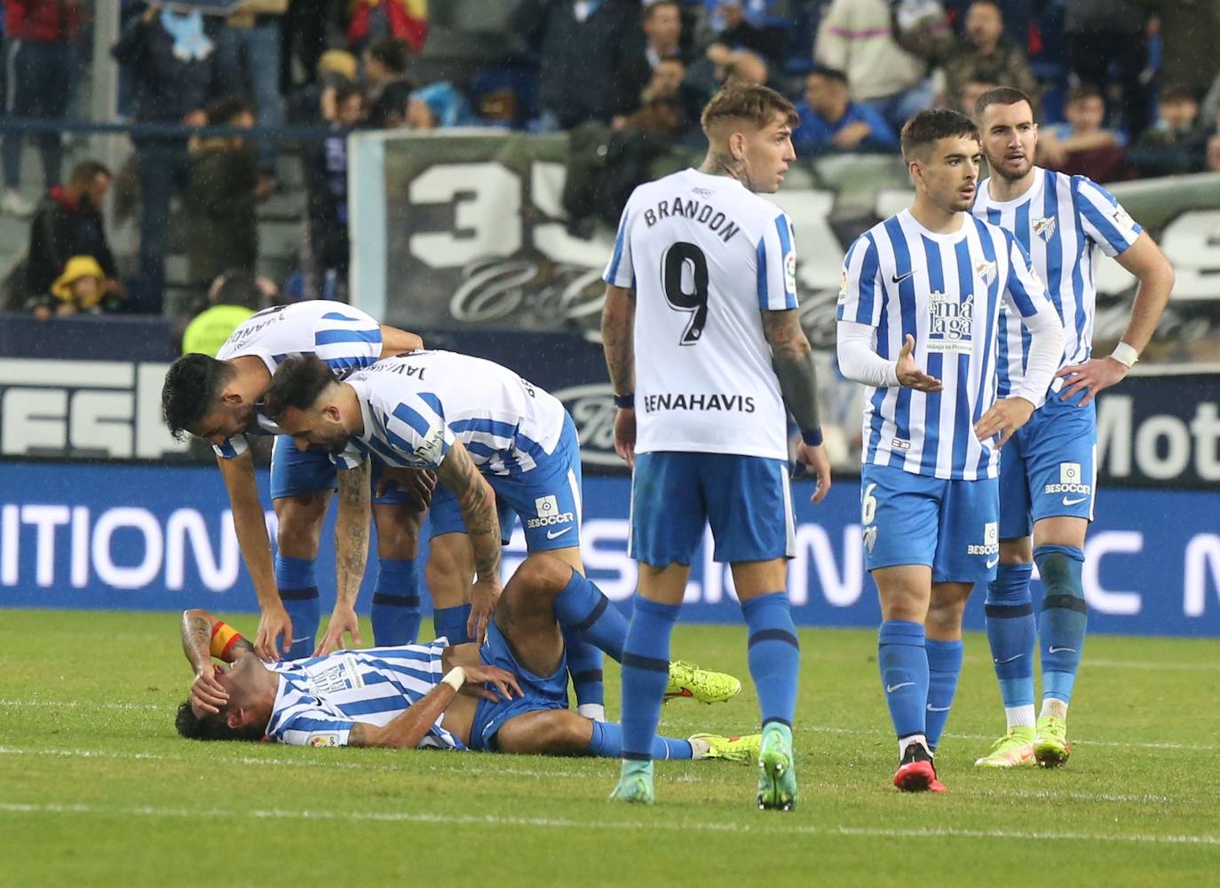 La Rosaleda registró la mejor entrada de la temporada 