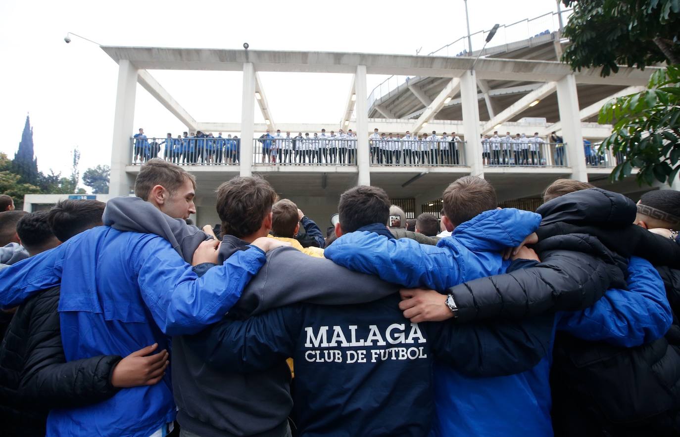 La Rosaleda registró la mejor entrada de la temporada 