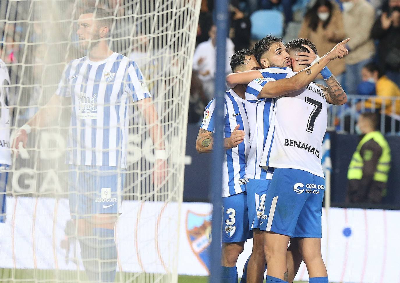 La Rosaleda registró la mejor entrada de la temporada 