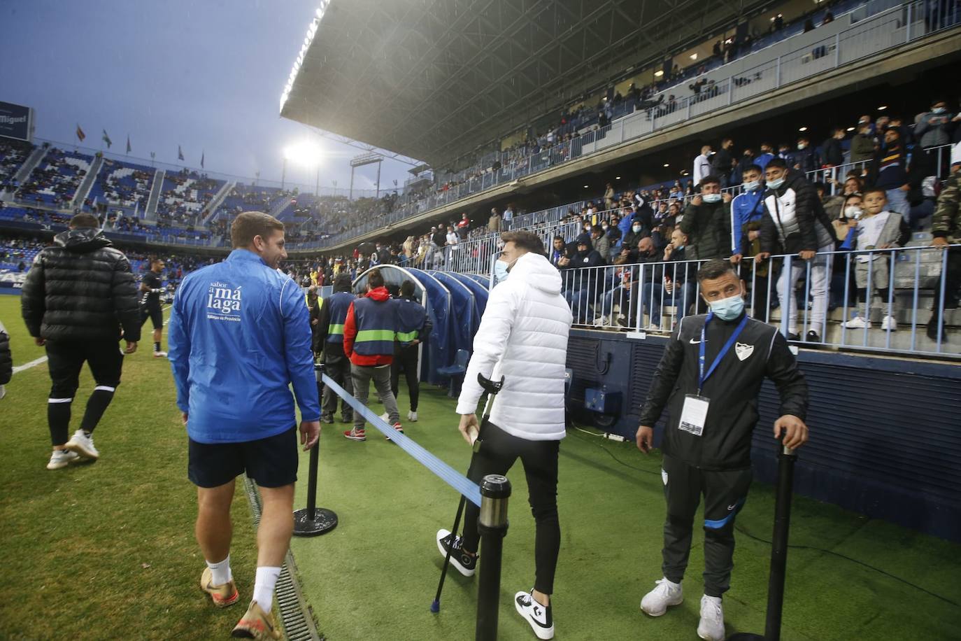 La Rosaleda registró la mejor entrada de la temporada 
