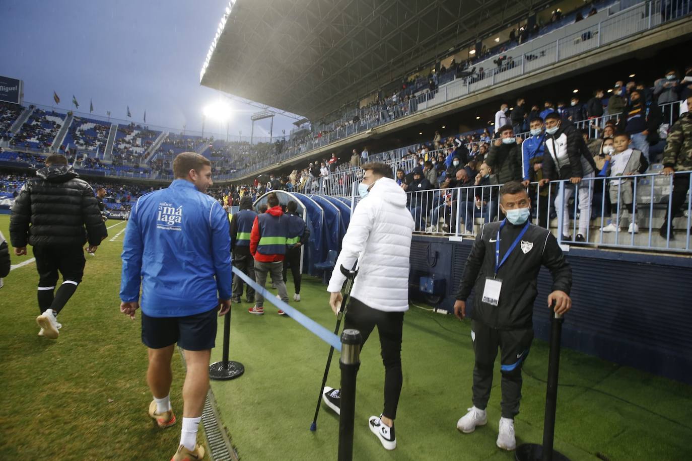La Rosaleda registró la mejor entrada de la temporada 