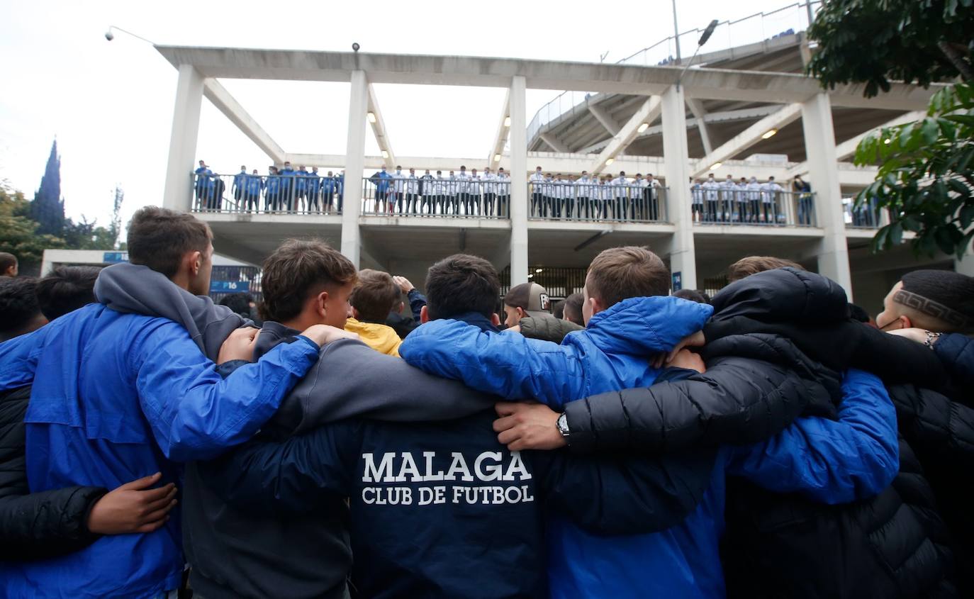 La Rosaleda registró la mejor entrada de la temporada 