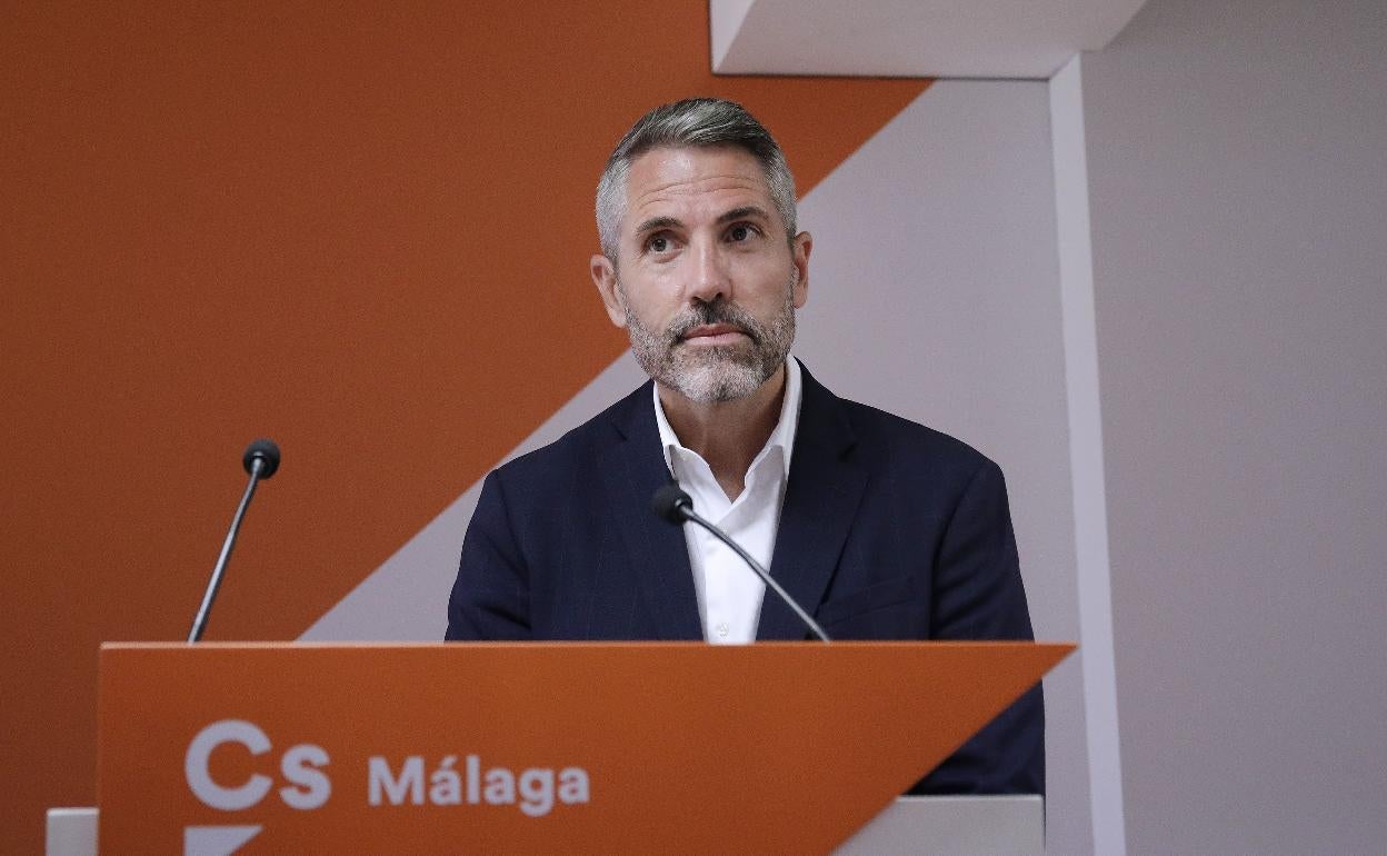 Maldonado, en una imagen de archivo en una rueda de prensa en la sede provincial del partido.