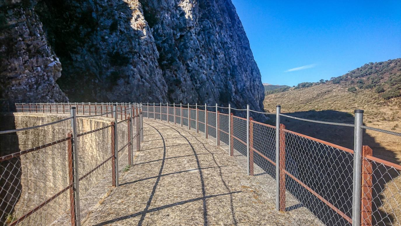 Montejaque ultima el proyecto de la puesta en valor de la presa de los Caballeros.