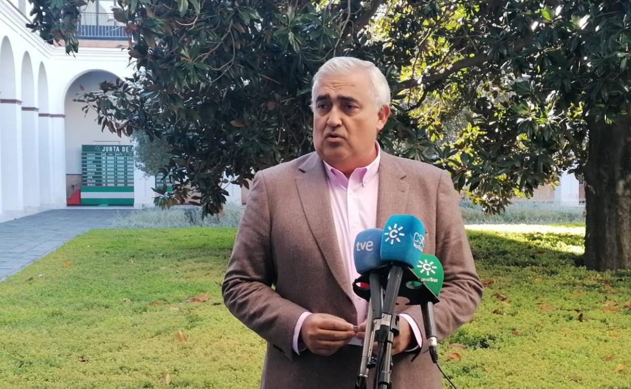 El parlamentario socialista Antonio Ramírez de Arellano