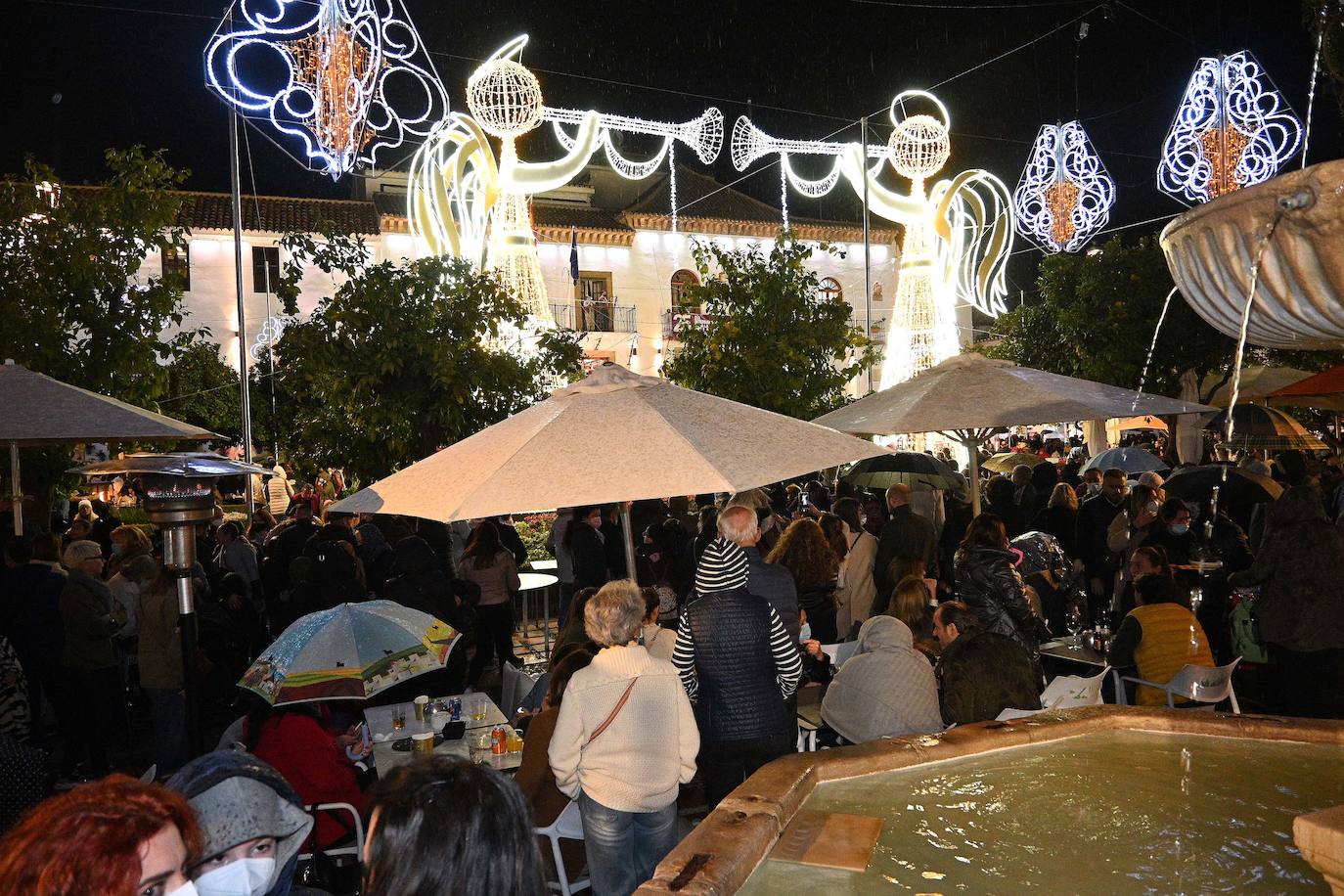 Marbella inaugura su alumbrado navideño 2021. 