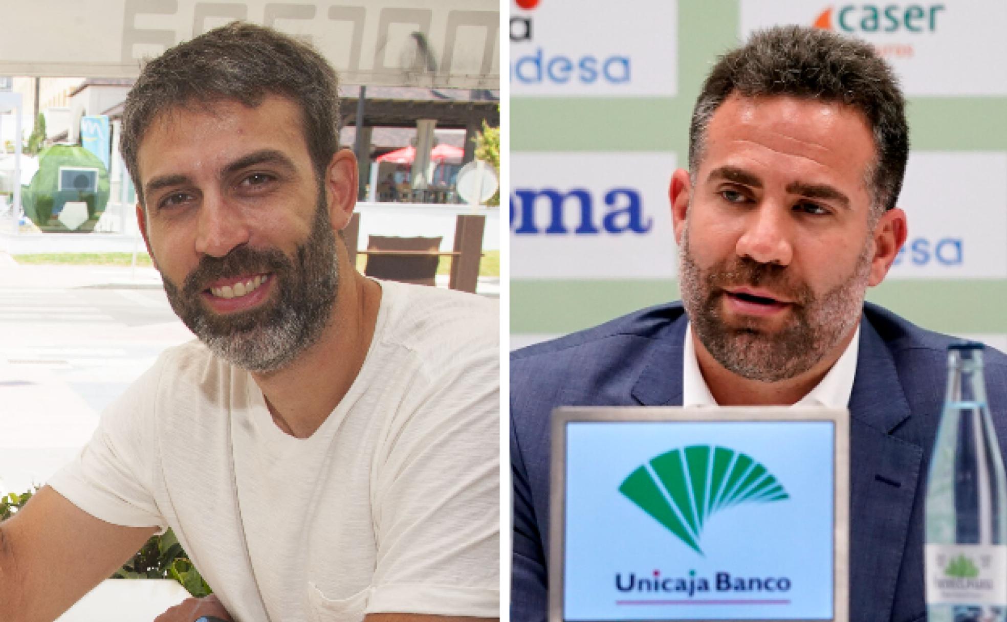 Berni Rodríguez y Carlos Cabezas empezarán a ejercer como representantes del Unicaja. 