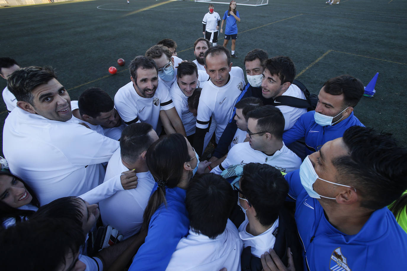 73 jugadores forman parte del proyecto de integración del Málaga C. F. 