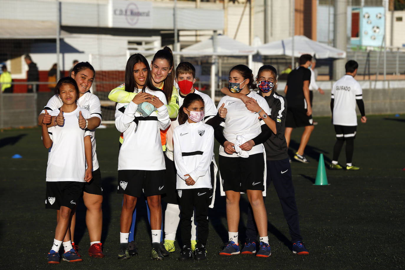 73 jugadores forman parte del proyecto de integración del Málaga C. F. 