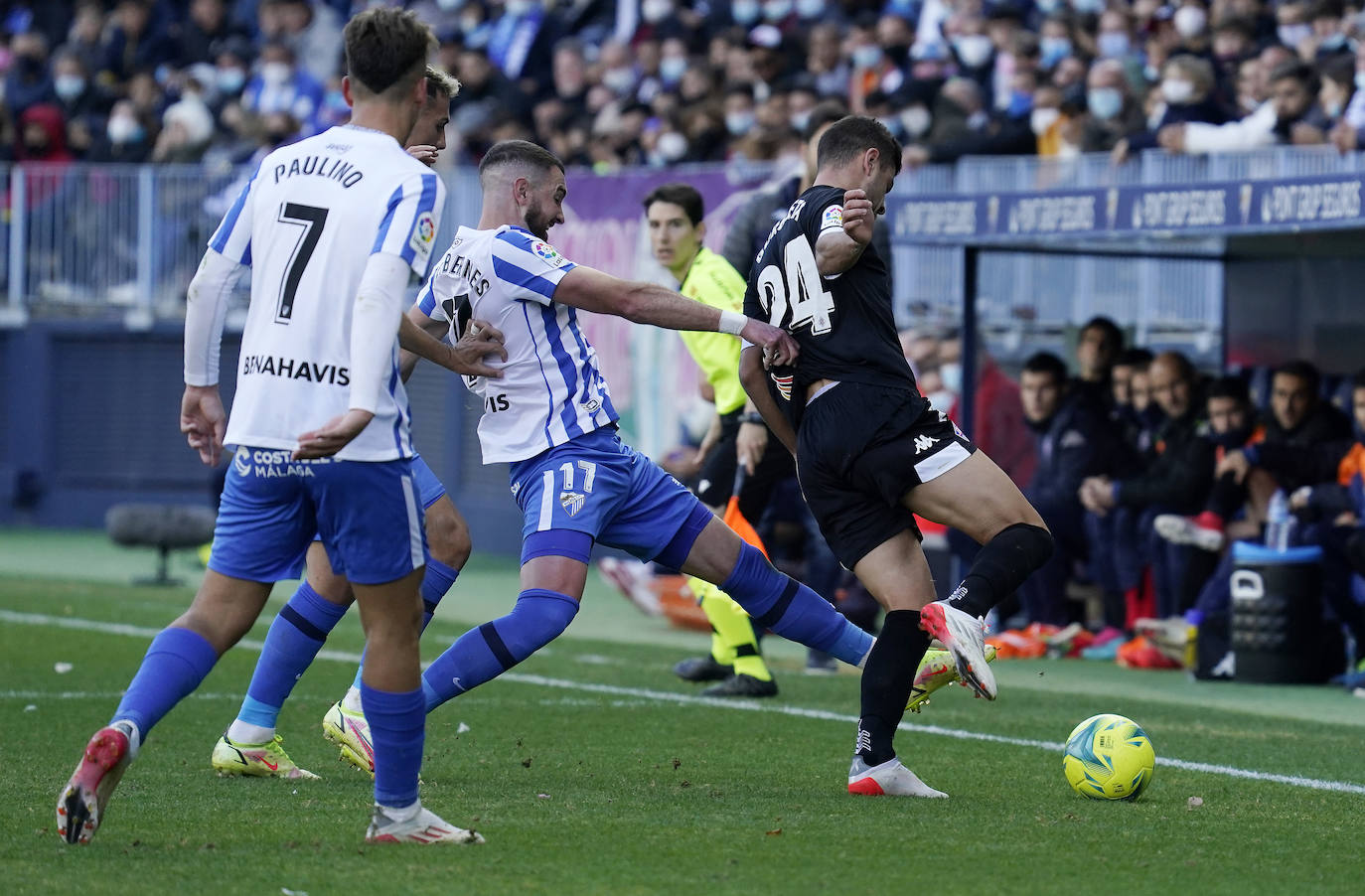 Las mejores fotografías del encuentro disputado este domingo en La Rosaleda