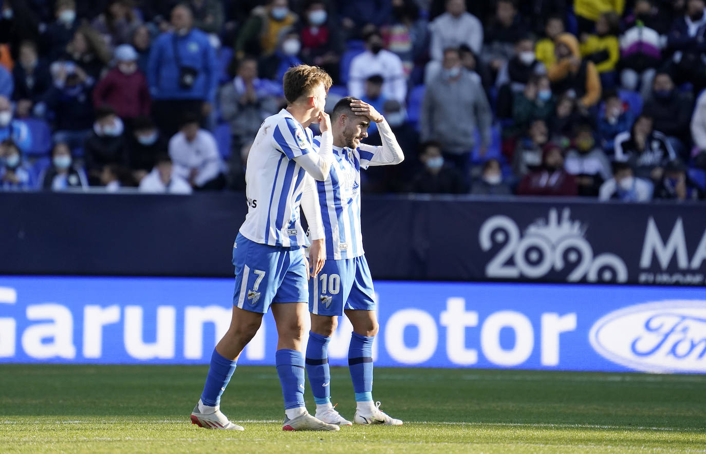 Las mejores fotografías del encuentro disputado este domingo en La Rosaleda