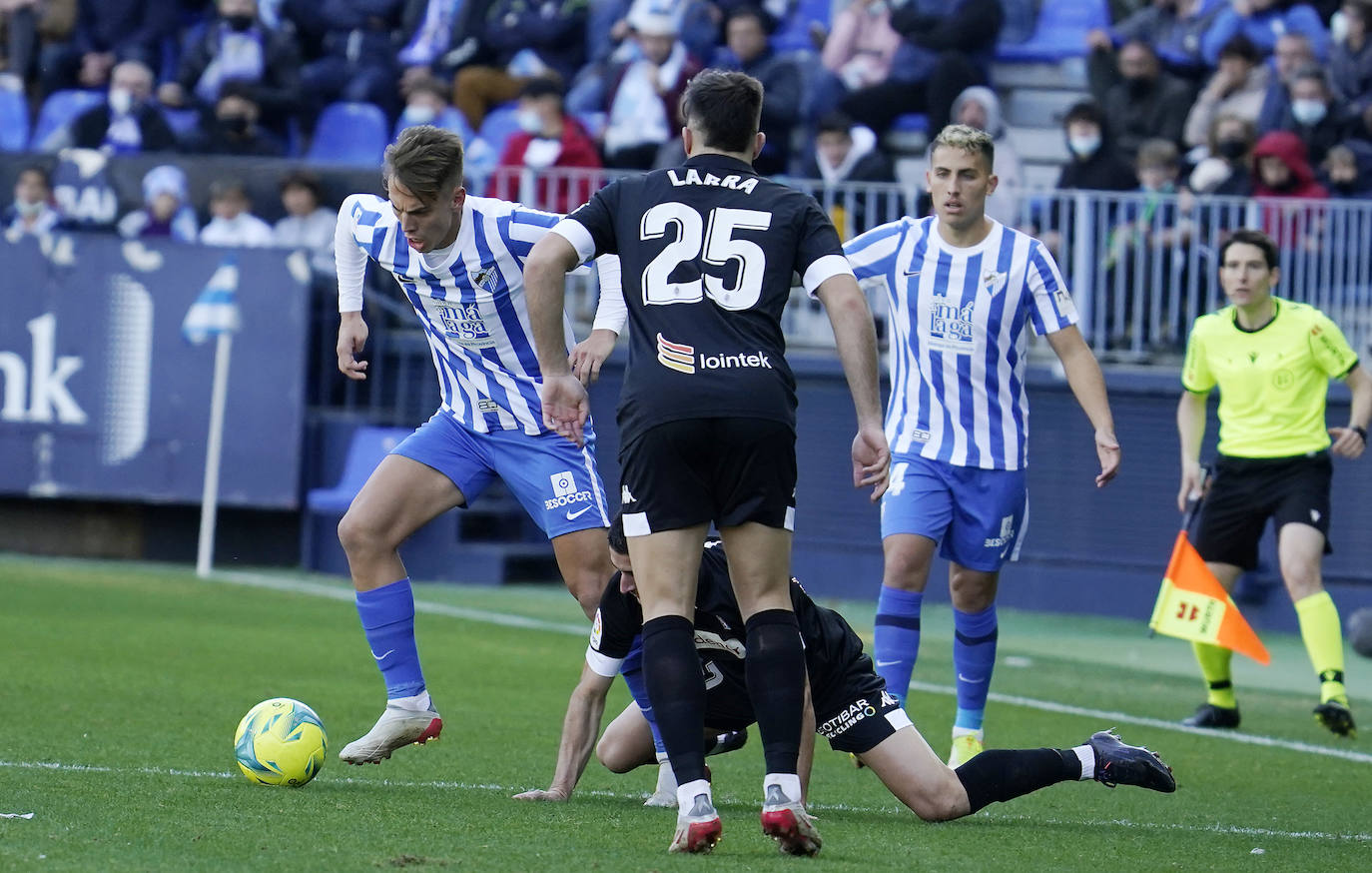 Las mejores fotografías del encuentro disputado este domingo en La Rosaleda