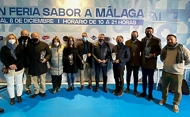 Francisco Salado, en la entrega de los premios a los mejores vinos y quesos de la provincia. 