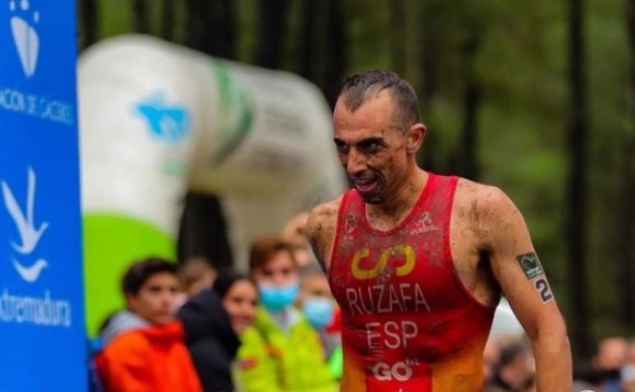 Ruzafa, en el Mundial ITU en Cáceres. 