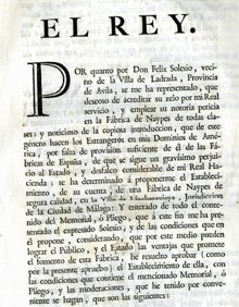 Imagen secundaria 2 - En la primera imagen, el cuadro de Goya donde aparece una baraja de Solesio (en el centro del cuadro, sobre la mesa). En la segunda, detalle de la escultura de Félix Solesio en Arroyo de la Miel. La tercera fotografía, de la Cédula Real permitiendo la puesta en marcha de la fábrica