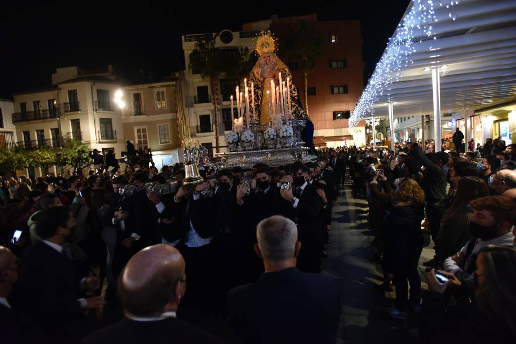Procesión de la Paloma por los 50 años de su bendición.