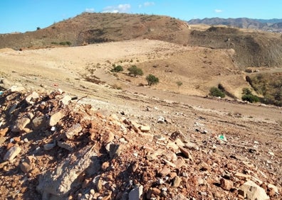 Imagen secundaria 1 - El vertedero de inertes del centro ambiental de Los Ruíces. 