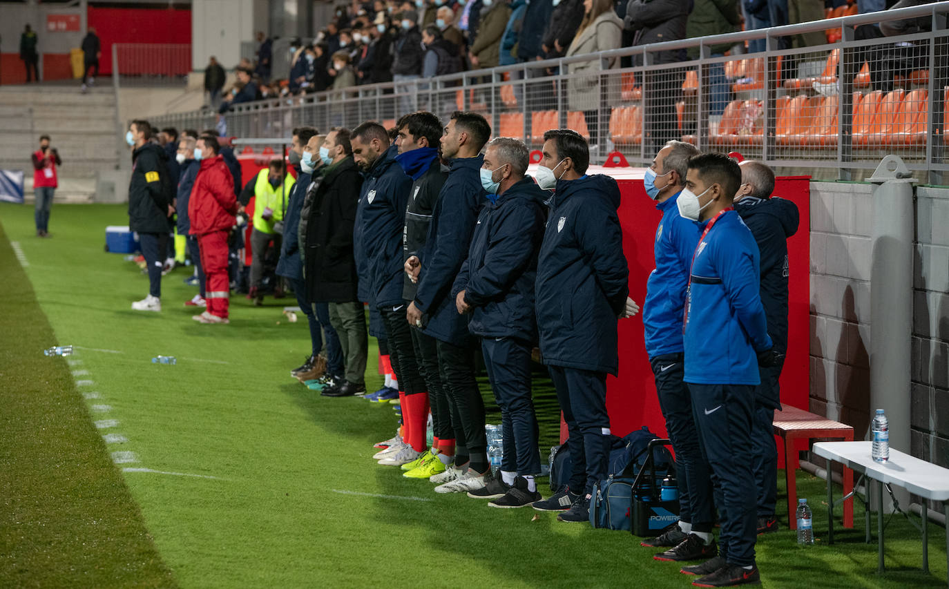 El Málaga cayó ante el Rayo Majadahonda (1-0) 