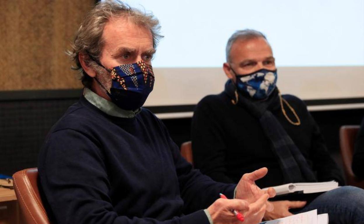 Simón, tras intervenir en la presentación del informe 'La salud en la cooperación al desarrollo y la acción humanitaria 2021'. 