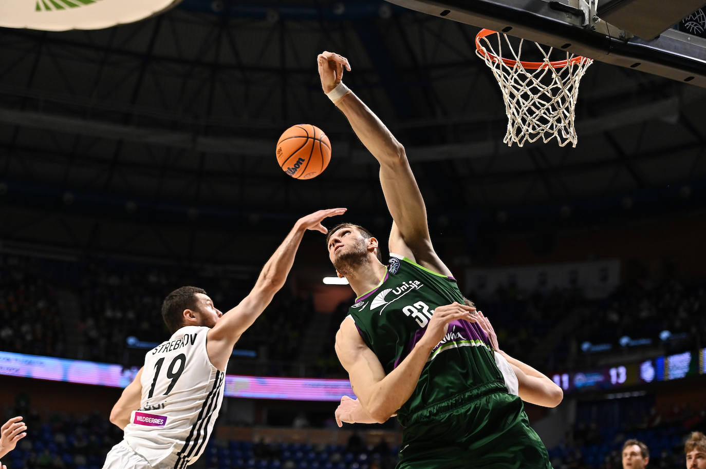 El Unicaja dominó todo el encuentro 