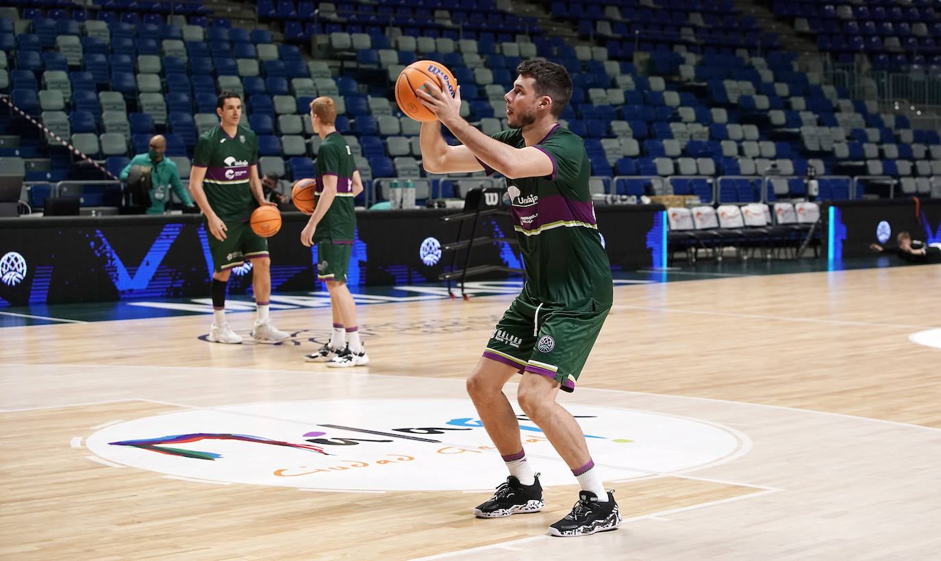 El Unicaja dominó todo el encuentro 