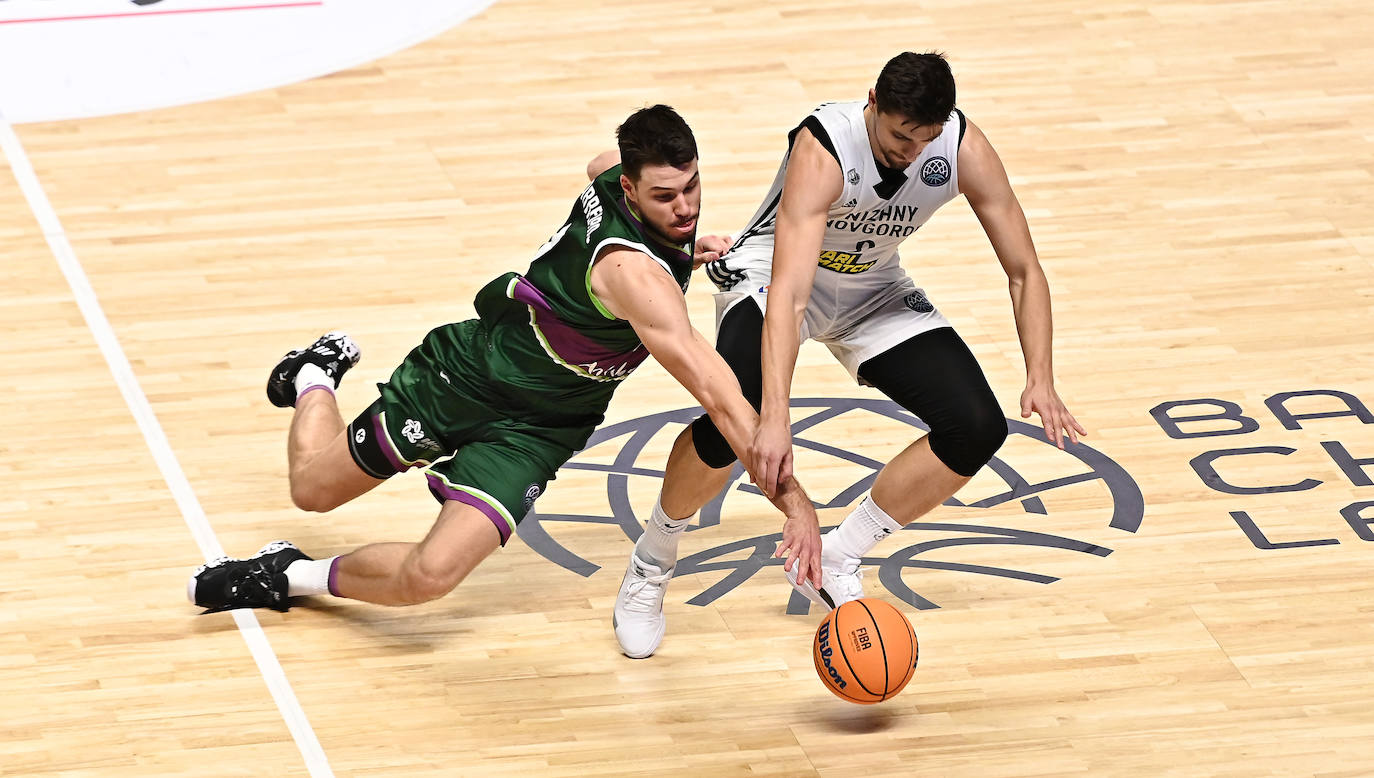 El Unicaja dominó todo el encuentro 