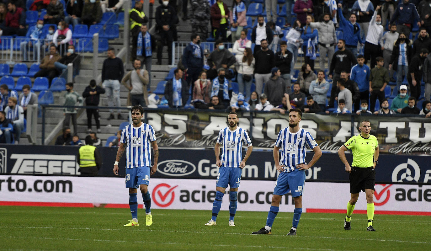 El Málaga ha dejado de ser un equipo fiable en su campo 