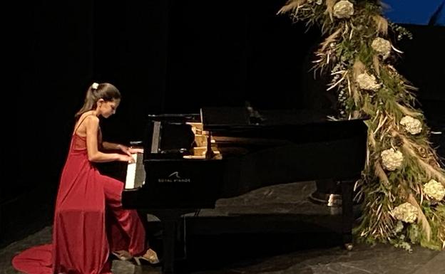 Marta Tejero, de 17 años, estudia piano en Madrid. 