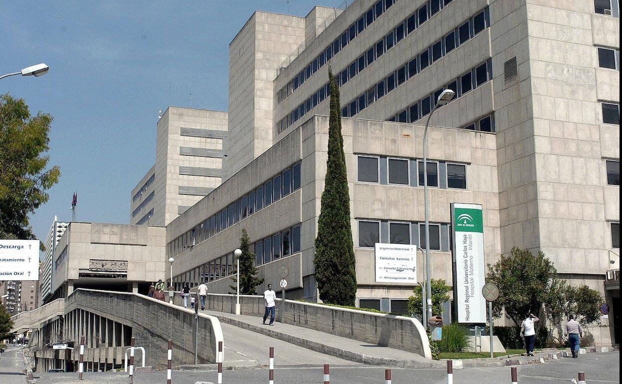 El tumor de la niña fue diagnosticado en el Hospital Materno. 