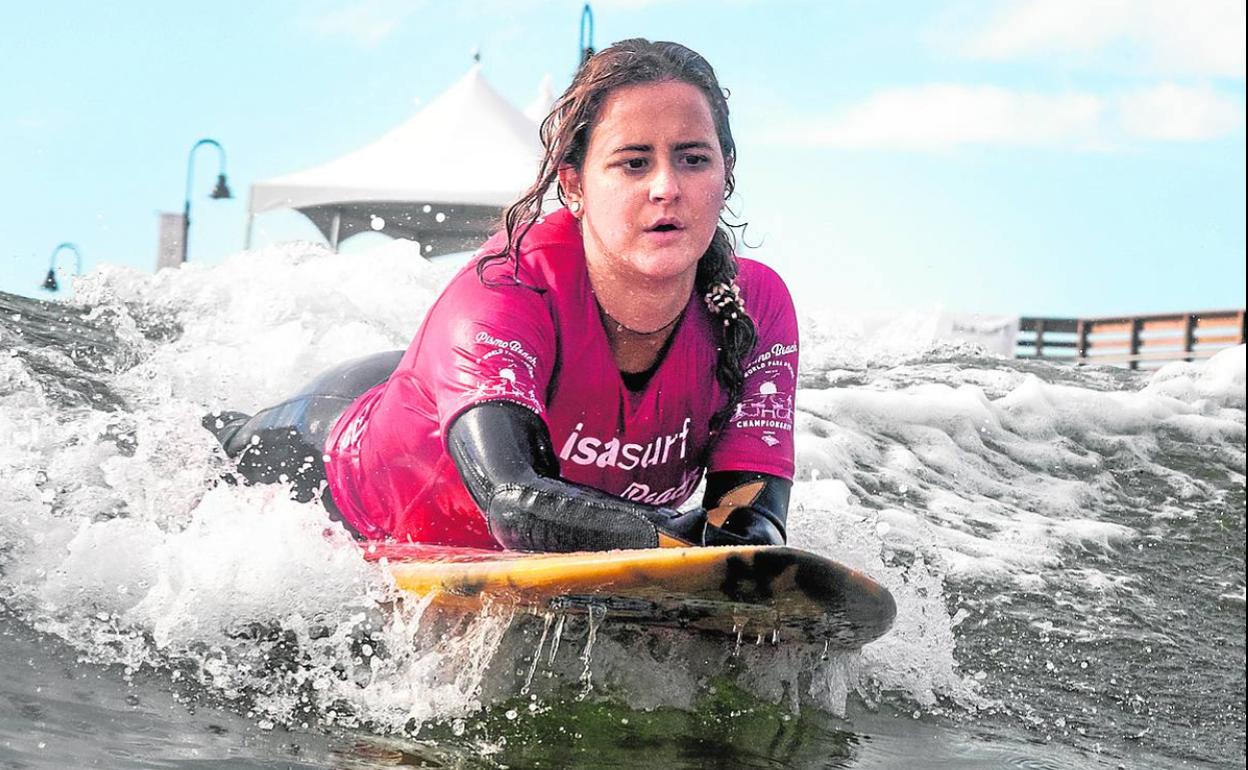 Olas de plata para Sarah Almagro | Diario Sur