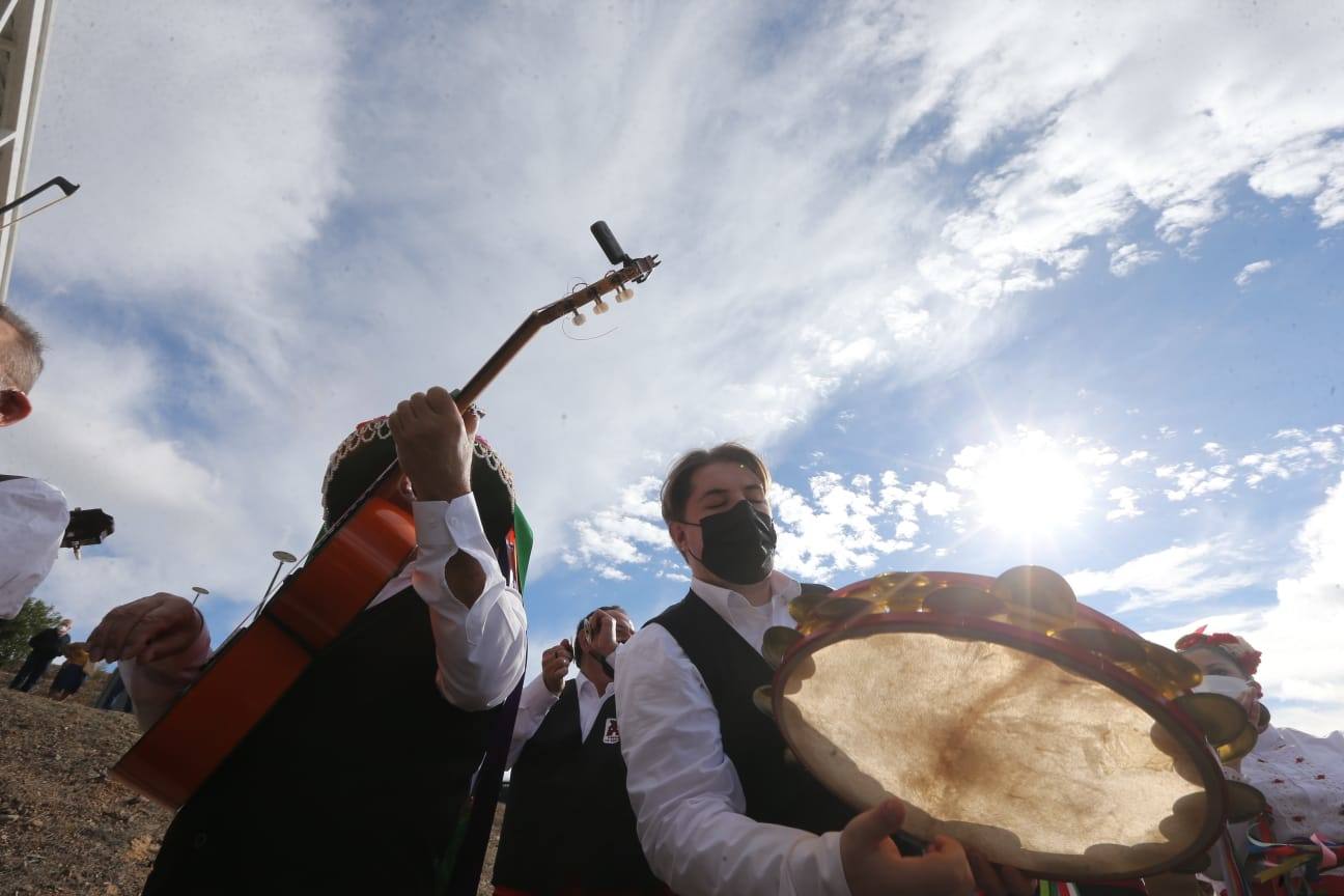 La Fiesta Mayor de Verdiales celebra su 59 edición en Málaga. 