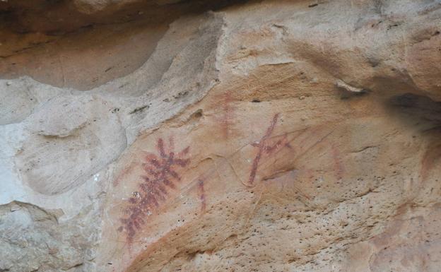 Pinturas rupestres de las Peñas de Cabrera, en Casabermeja.