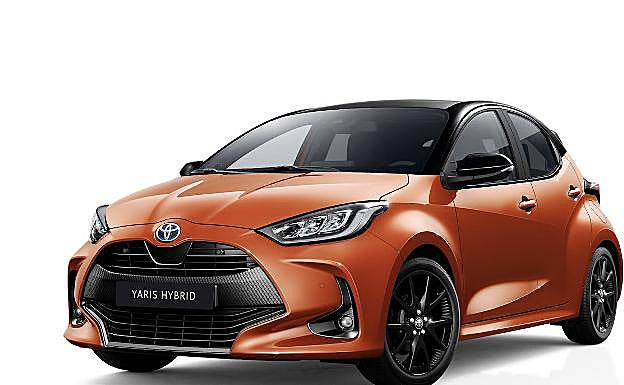 Nueva gama 2022 para el Toyota Yaris Electric Hybrid