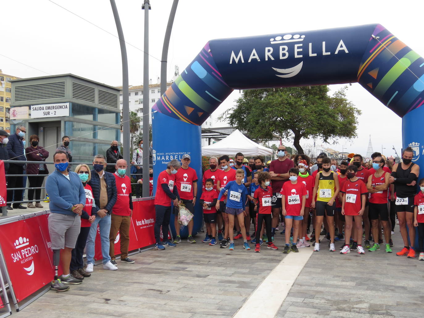 Buen ambiente en la primera carrera popular del año en San Pedro 