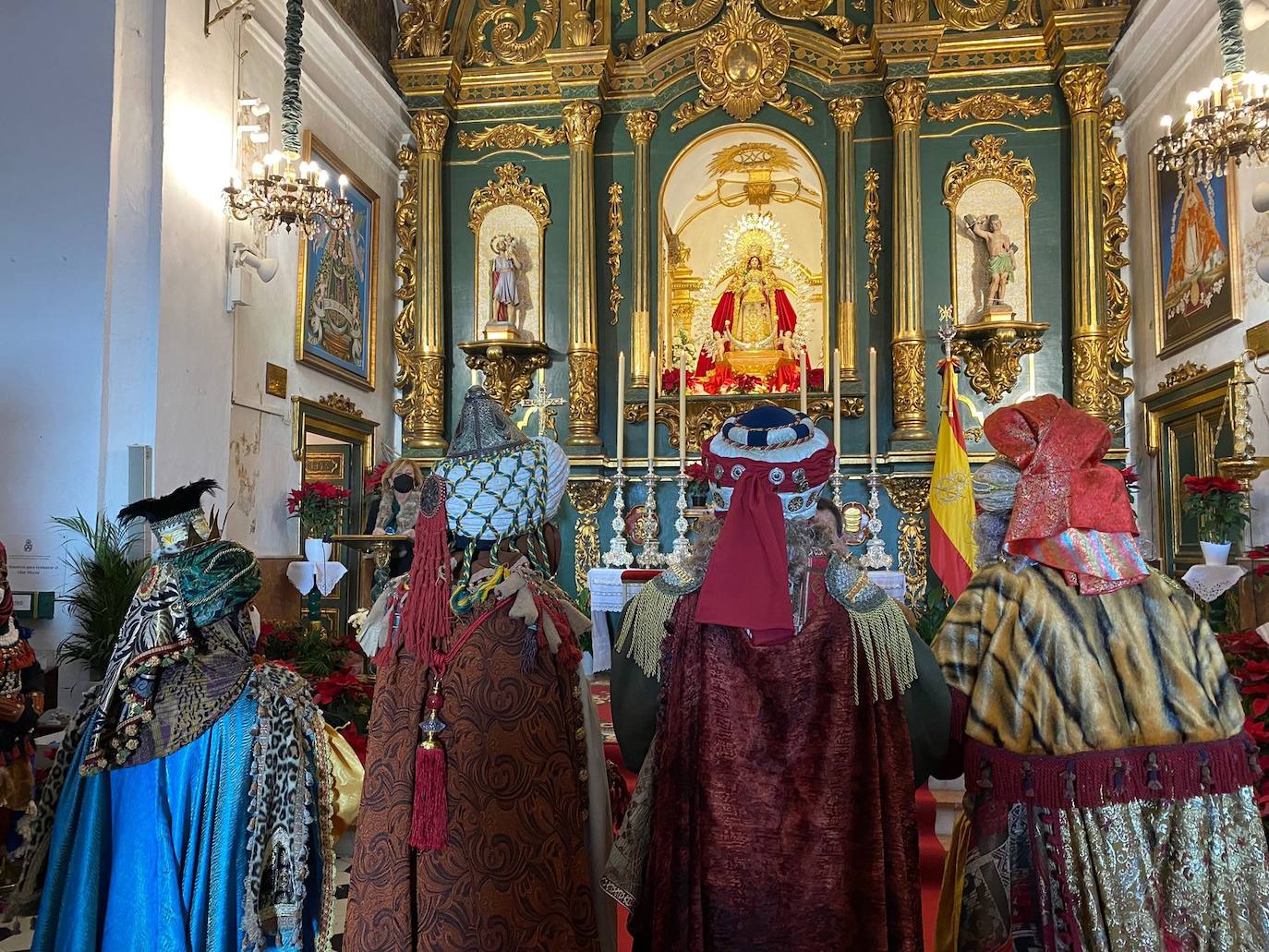 Imágenes de la cabalgata estática en Vélez-Málaga 